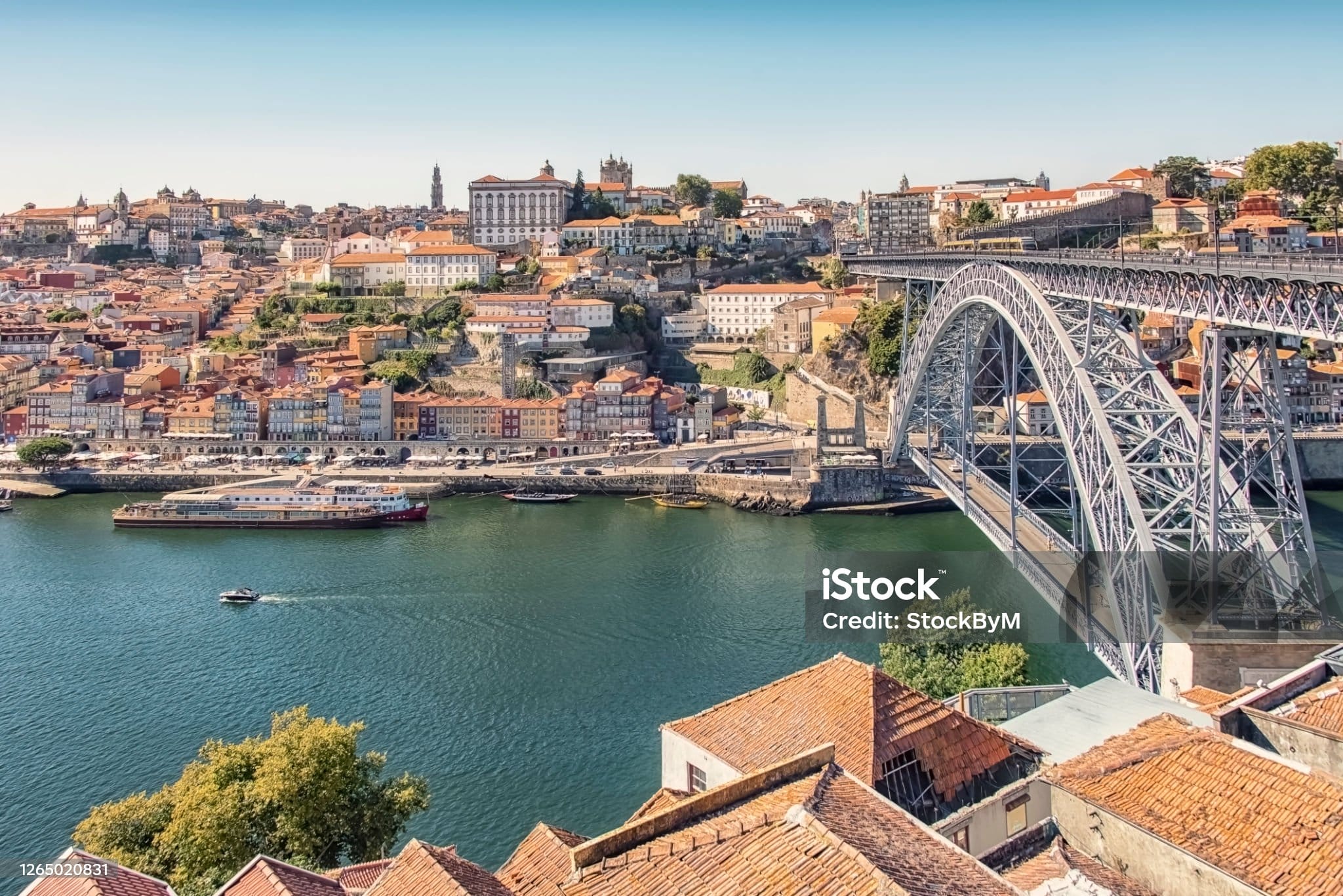 The city of Porto in the daytime, Portugal