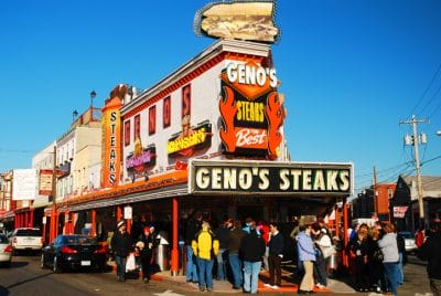 Famous Philly Cheesesteaks: Genos Steaks