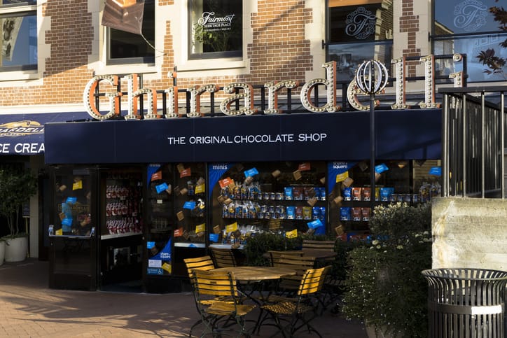 Visit the Famous Ghirardelli Chocolate Store